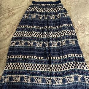Bohemian Maxi Skirt